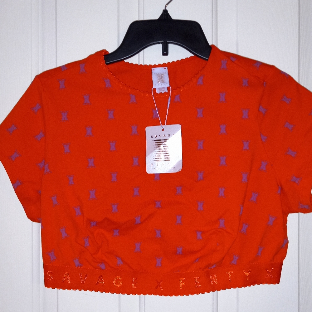 Savage x Fenty plus crop top size 1xL